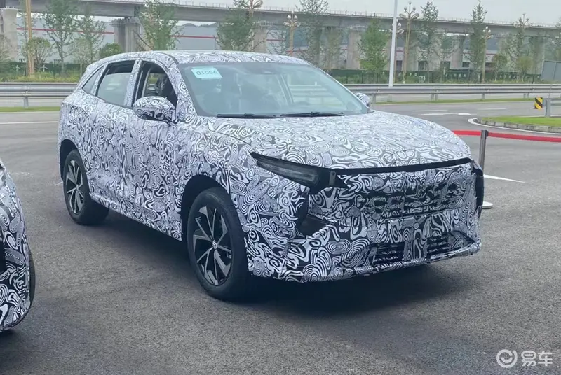 凱翼全新SUV路試諜照 定位A+級/搭載奇瑞鯤鵬動力